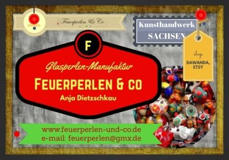 Kontaktkärtchen Feuerperlen & Co